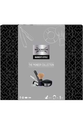 Wilkinson Sword Barbers Style Pioneer Koleksiyonu Erkek Ustura Tıraş Seti