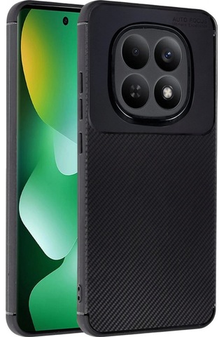 Xiaomi Redmi Note 15 4g Auto Focus Karbon Kapak - Siyah