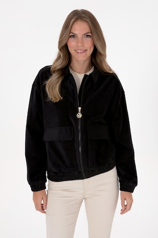 U.s. Polo Assn. Kadın Siyah Dokuma Mont 50313095-vr046 Siyah