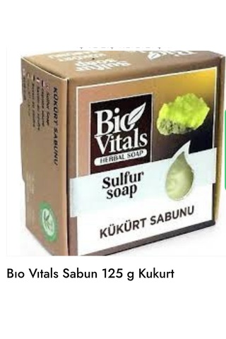 Biovitals Sabun 125 G Çeşitleri Kükürt
