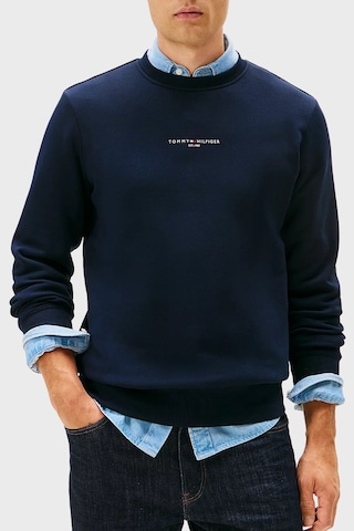 Tommy Hilfiger Erkek Sweat Mw0mw33639 Dw5 Lacivert Lacivert