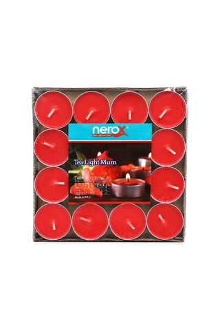 Tealight Yuvarlak Mum Mix 32'li Açık Pembe