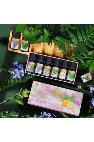 Uçucu Yağ Saf 3 Lü Set Karışık Başlangıç Paketi Aroma Terapi