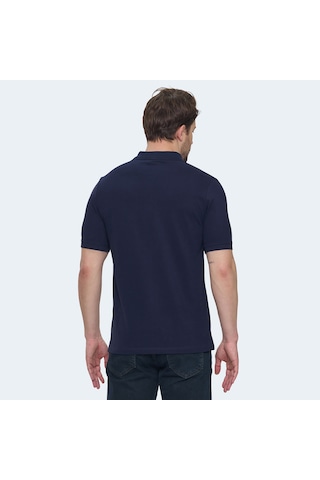 Lumberjack 5M MB CT953 POLO T SH 5FX Erkek Lacivert Tişört