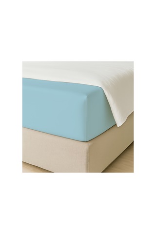Çift Kişilik Lastikli Çarşaf Takımı 1 Lastikli Çarşaf 160 X 200 2 Yastık Kılıfı 50 X 70 Mavi - 717411501 Mavi