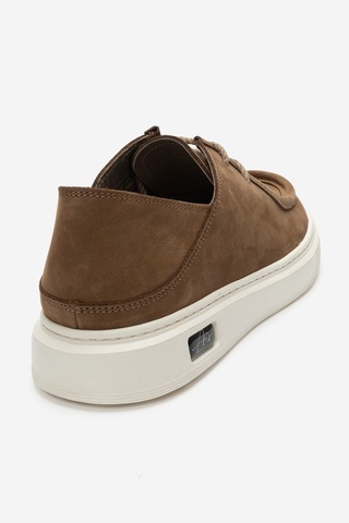 Dericlub Erkek Comfort Casual Ayakkabı Gerçek Deri Cr 2997 Nubuk Kum
