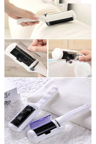 Büro Ev Ofis Yazlık Hijyeni İçin Hazneli Antistatik Elbise Saç Kıl Tüy Toplar Toz Alma Rulosu Diğer