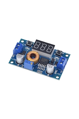 Xl4015 5a Dijital Ekranlı Dc-dc Ayarlanabilir Voltaj Düşürücü Voltmetre