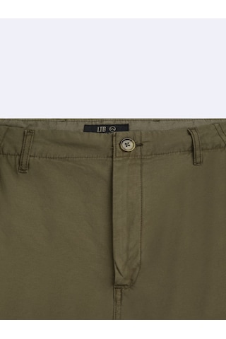 LTB Gabardin Kargo Yeşil Pantolon