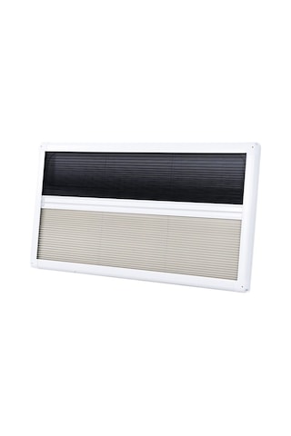 Obus Karavan Jarup Beyaz Pervazlı Karavan Penceresi 45x50 Çok Renkli