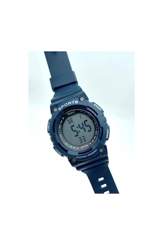 Penly Su Geçirmez Dijital Yetişkin Kol Saati 349 Model Mavi +4 Renk Kronometre-alarmlı 5atm