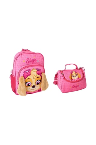 Paw Patrol Skye Okul Çantası Ve Beslenme Çantası Çok Renkli