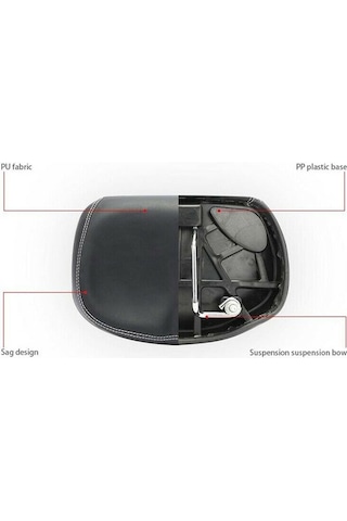 Dancemonkey Geniş Yumuşak Pu Bisiklet Sele - Burunsuz, Ergonomik, Uzun Süre Rahat, Çok Renkli Çok Renkli