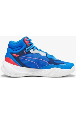 Puma Playmaker Pro Mid Erkek Basketbol Ayakkabı 37790208-saks Saks