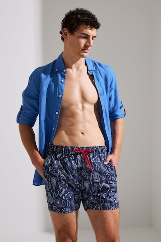 U.s. Polo Assn. Erkek Lacivert Deniz Şortu 50322271-vr033
