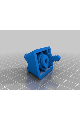 Opel Corsa C Güneşlik Gölgelik Tutucu Klips - 3d