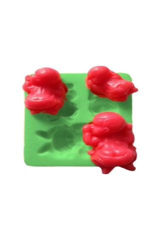 Lü Uyuyan Bebek Şeklinde Silikon Pasta Ve Seker Hamuru Kalibi 5x3x2 Cm Ço-37 Diğer