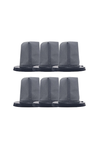 Samdoo Shark Süpürgeye Uyumlu Yıkama Özelliği İle Yüksek Verimli Temizleme Filtresi - Gri Renk, 6 Adet Paket