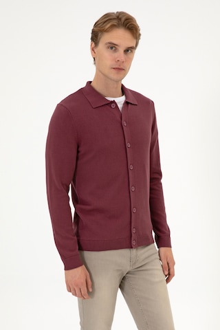 U.s. Polo Assn. Erkek Plum Hırka Triko 50313690-vr177 New Plum