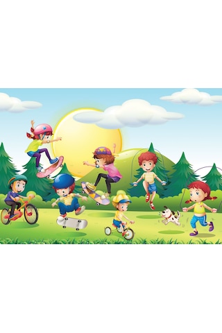 Yappuzz Yetenekli Kaykaycılar 25 Parça Çoçuk Puzzle
