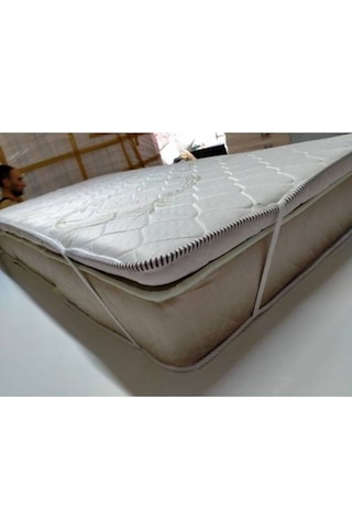 Hugoyimalat Hugoy 120X200 Bambu Yatak Pedi Kuştüyü Sünger Yatak Şilte 120*200