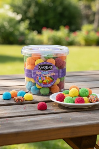 Meyve Aromalı Yumuşak Jöle Lokum 250 Gram