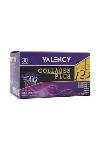 Valency Collagen Plus Tip 1 Tip 2 Tip 3 30 Saşe