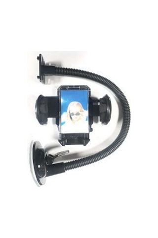 Telefon Tutucu 35cm Uzun Spral Vantuzlu