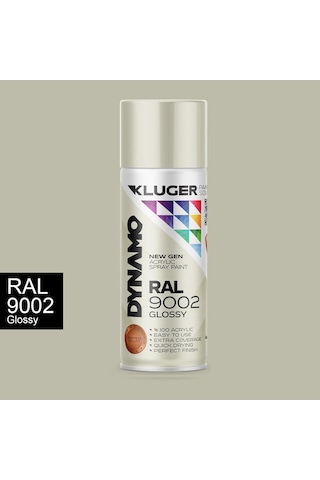 Kluger Gri Beyaz Spey Boya Ral 9002