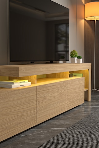 Luma Led Işıklı Tv Ünitesi Miro