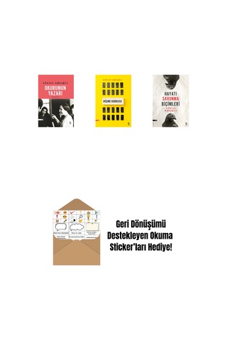 Okurunun Yazarı + Düşme Korkusu + Hayatı Savunma Biçimleri + Okuma Sticker'ları