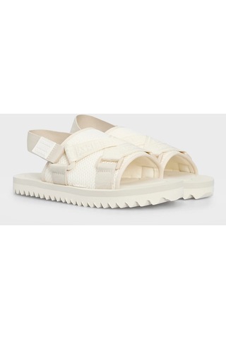 Tommy Jeans Kadın Sandalet En0en02462 Acg Bej