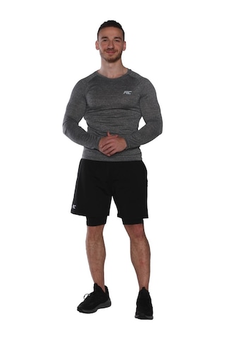 Musclecloth Pro Stretch Uzun Kollu T-Shirt Füme