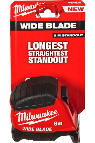 Milwaukee Şerit Metre Geniş Bıçak Gen2 8m/35mm 4932499205 8 M