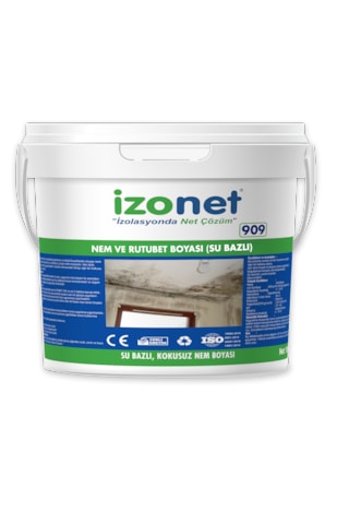 İzonet 909 Nem Ve Rutubet Boyası Su Bazlı 18 Kg