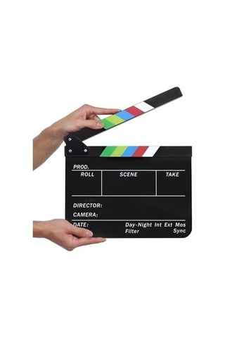 Andoer Ca-fcb Renkli Yönetmen Tahtası Siyah D9502