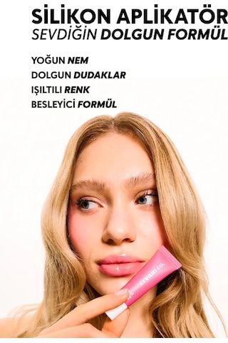Cream Co. Onarıcı Besleyici Nemlendirici Dudak Bakımı 3in1 Lip Balm Bubblegum
