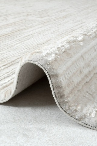 Hoom Rugs Doku 2101 Bej Modern Salon Halısı