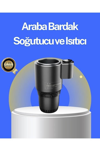 Mey Najmaddin Araç İçi Isıtıcı Soğutucu Bardaklık 60 C Isıtma -4 C Soğutma Najmaddin Renkli