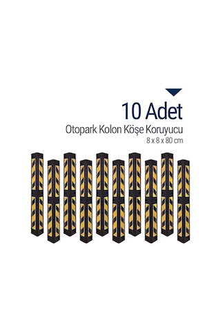Otopark Kolon Köşe Koruyucu 10'Lu Set (534231266)