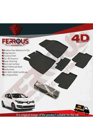Renault Megane 3 Sport Tourer 4D Paspas Siyah Ve Bagaj 2010 2015