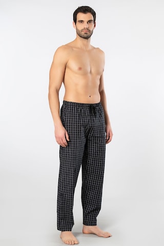 Cacharel Erkek Dokuma Pijama Tek Alt 2240/siyah 2 Çok Renkli