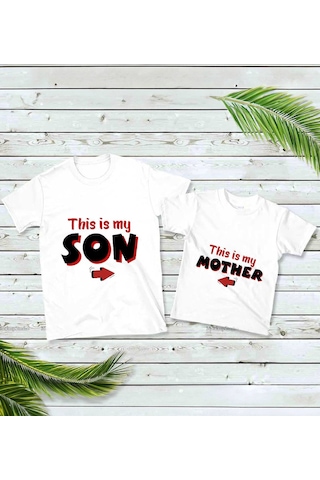 Bk Gift 2li Anne-oğul Kombin Tişört Seti-2, Anneye Hediye, Anneler Günü Hediyeleri Kobitmeyencom30578 Bk Gift