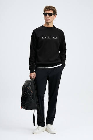 Lufian Cooper Erkek Sweatshirt 112030198 Siyah