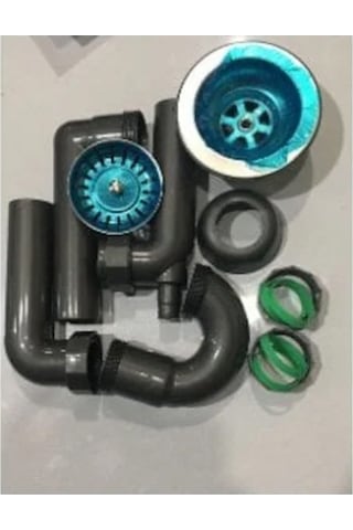 Be Round 1b Eviye Sifon Takımı Giderleri Gri