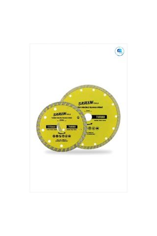 115 Mm Turbo Elmas Daire Testere Bıçağı Delikli Kesim Diski Yapı