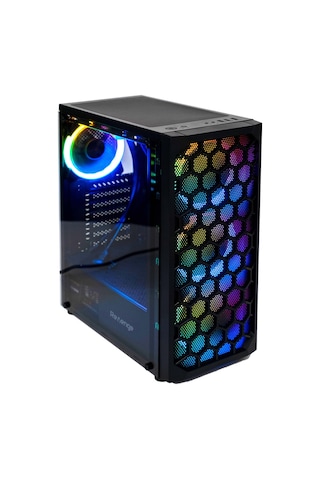 Revenge X-Drive 4xRainbow Fanlı Mesh Panel Oyuncu Kasası