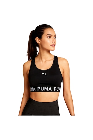 Puma 4keeps Elastic Kadın Pembe Sporcu Sütyeni Siyah