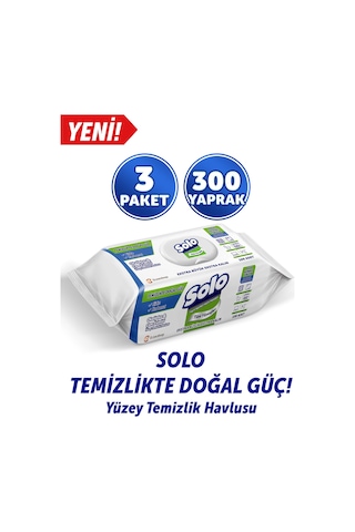 Temizlikte Doğal Güç Okaliptus&çam Esintisi Yüzey Temizlik Havlusu 3'lü 300 Yaprak Diğer