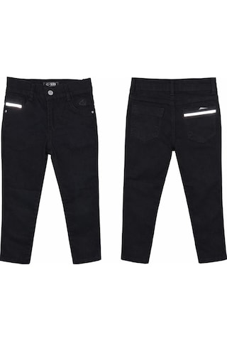 Egecan Klasik Model Erkek Çocuk Kot Pantolon Siyah 8401 Mavi